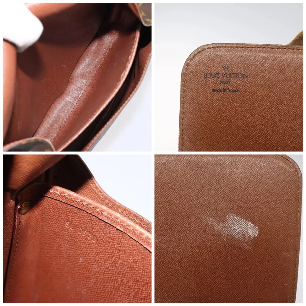 LOUIS VUITTON Monogram Cartouchiere MM Shoulder Bag M51253 LV Auth 123706 - Picture 15 of 16